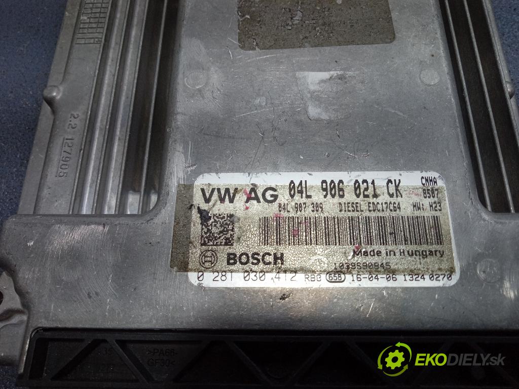Audi Q5 0 riadiaca jednotka Motor: 04L906021CK