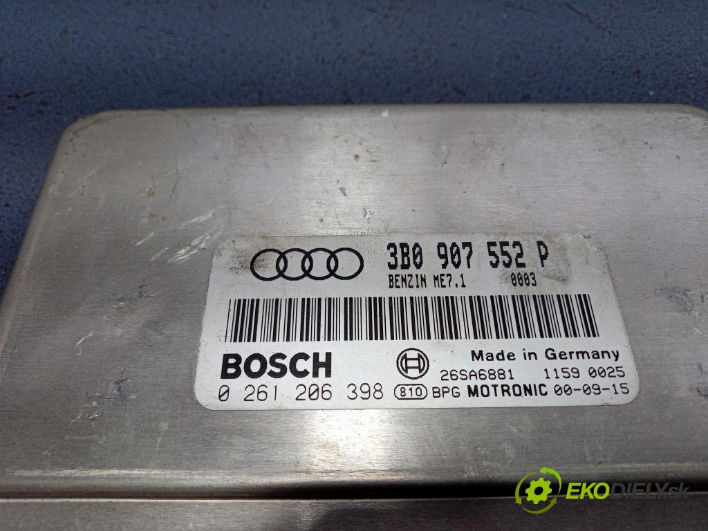 Audi A6 2000 riadiaca jednotka Motor: 0261206398