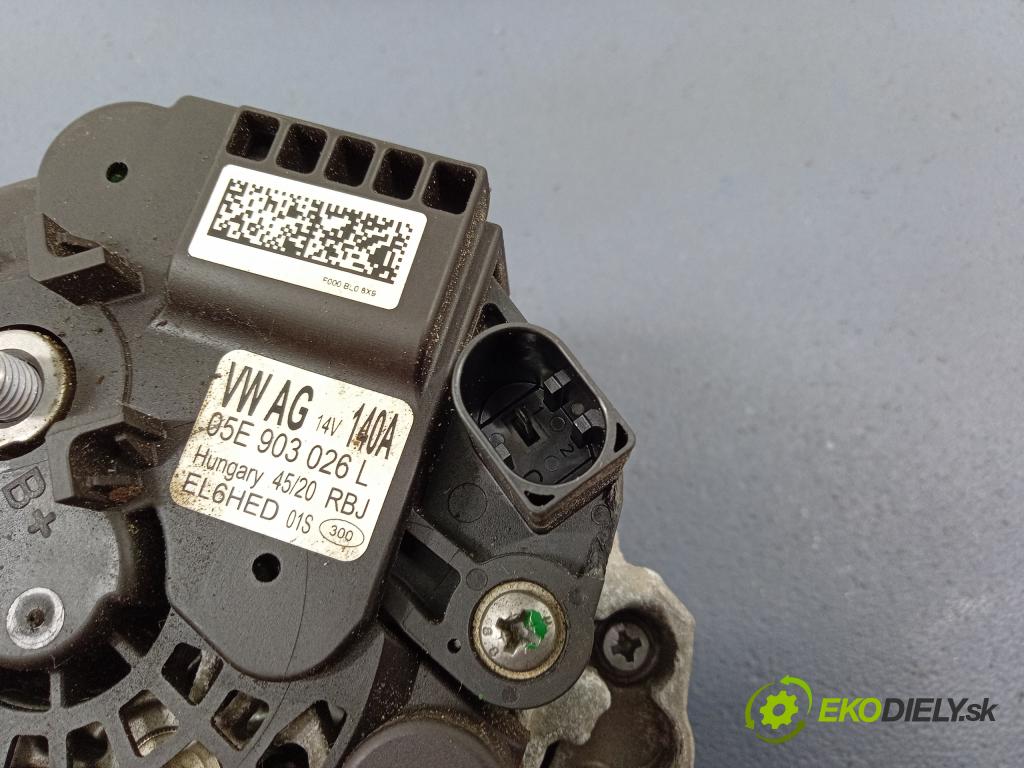 Skoda Octavia 2020 Alternator 05E903026L