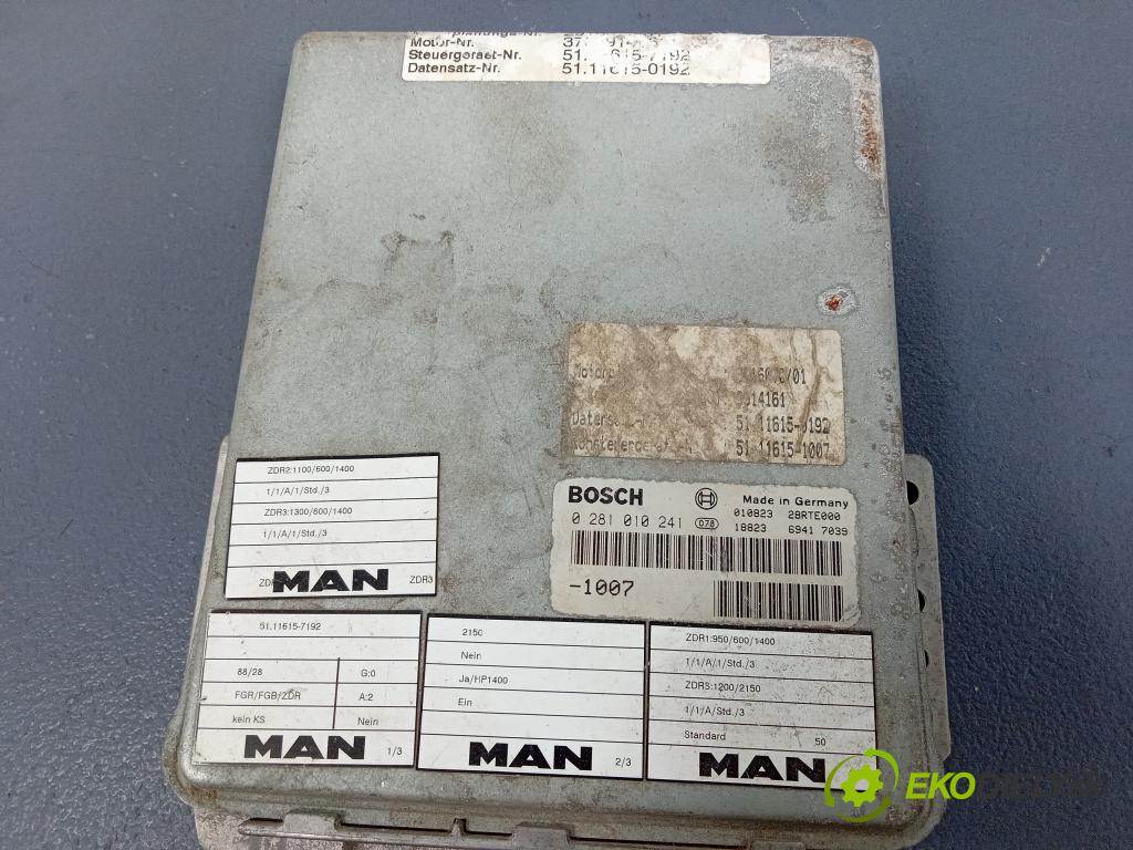 Man F2001 2002 riadiaca jednotka Motor: 0281010241