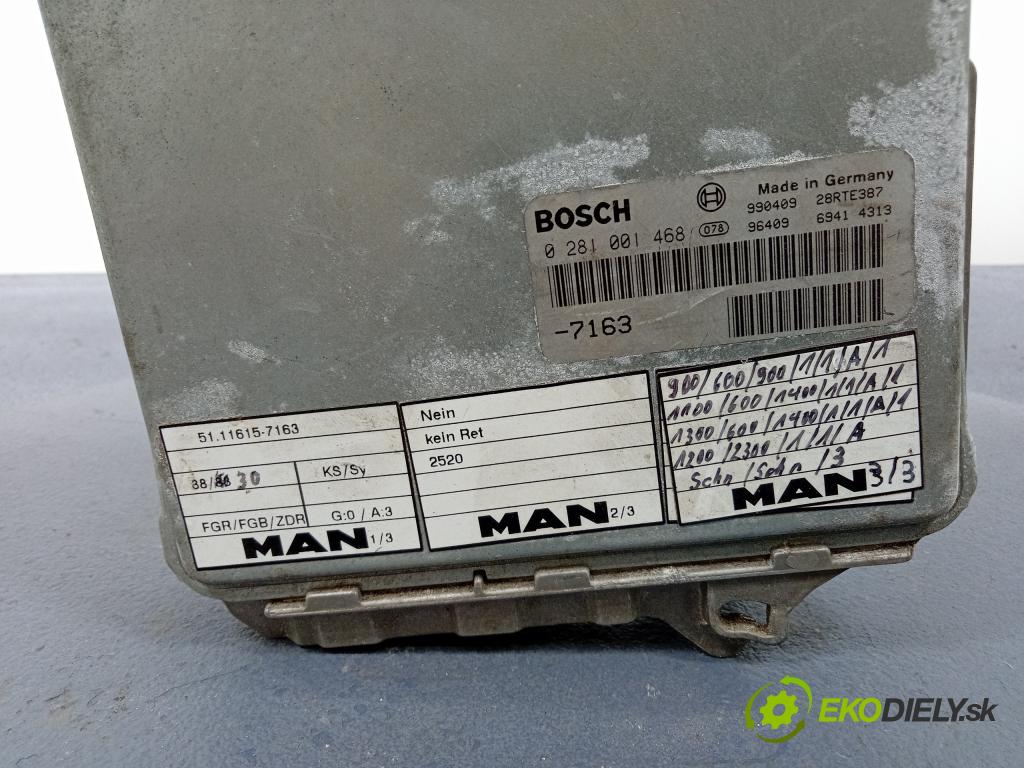 Man 18.264 1999 riadiaca jednotka Motor: 51.11615-7163