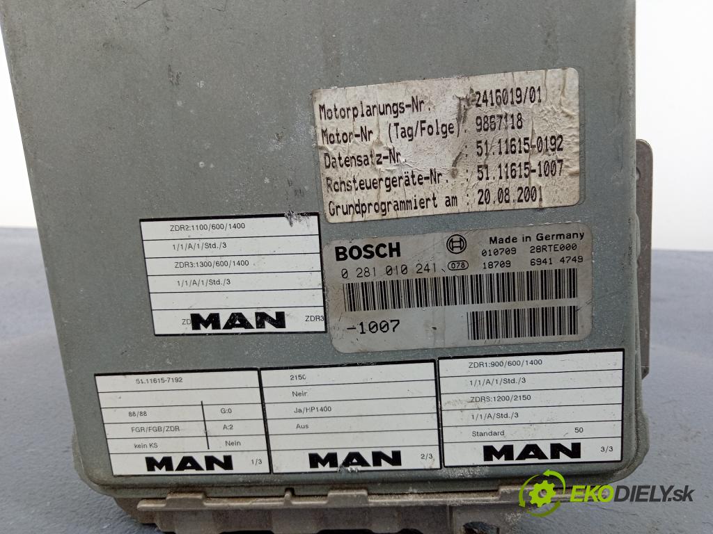 Man Fe 310a 2001 riadiaca jednotka Motor: 51.11615-7192