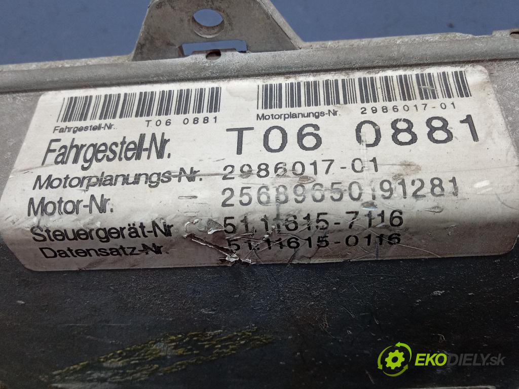 Man Fe 310 1998 riadiaca jednotka Motor: 0281001521