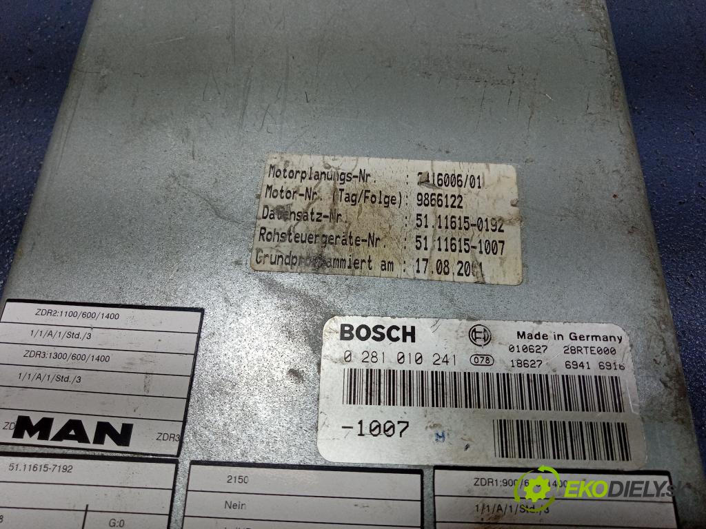Man Fe 310 2001 riadiaca jednotka Motor: 0281010241