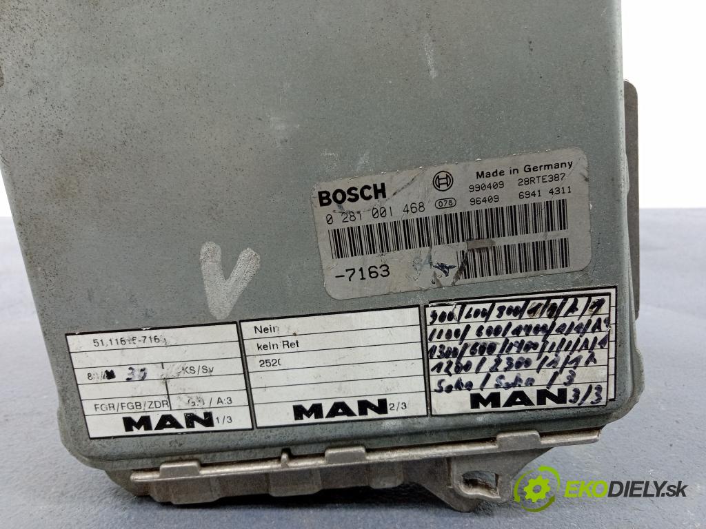 Man 18.264 1999 riadiaca jednotka Motor: 51.11615-7163