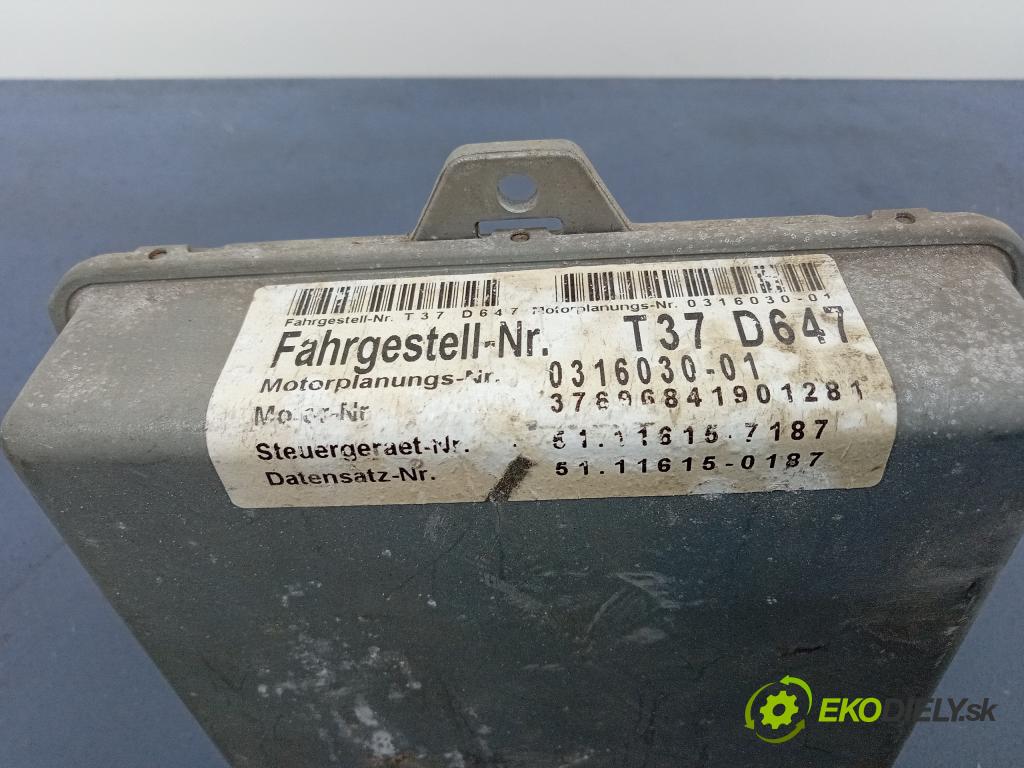 Man F2001 2001 riadiaca jednotka Motor: 51.11615-7187