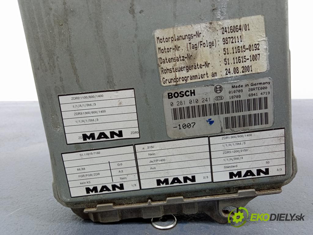 Man Fe 310a 2001 riadiaca jednotka Motor: 51.11615-7192