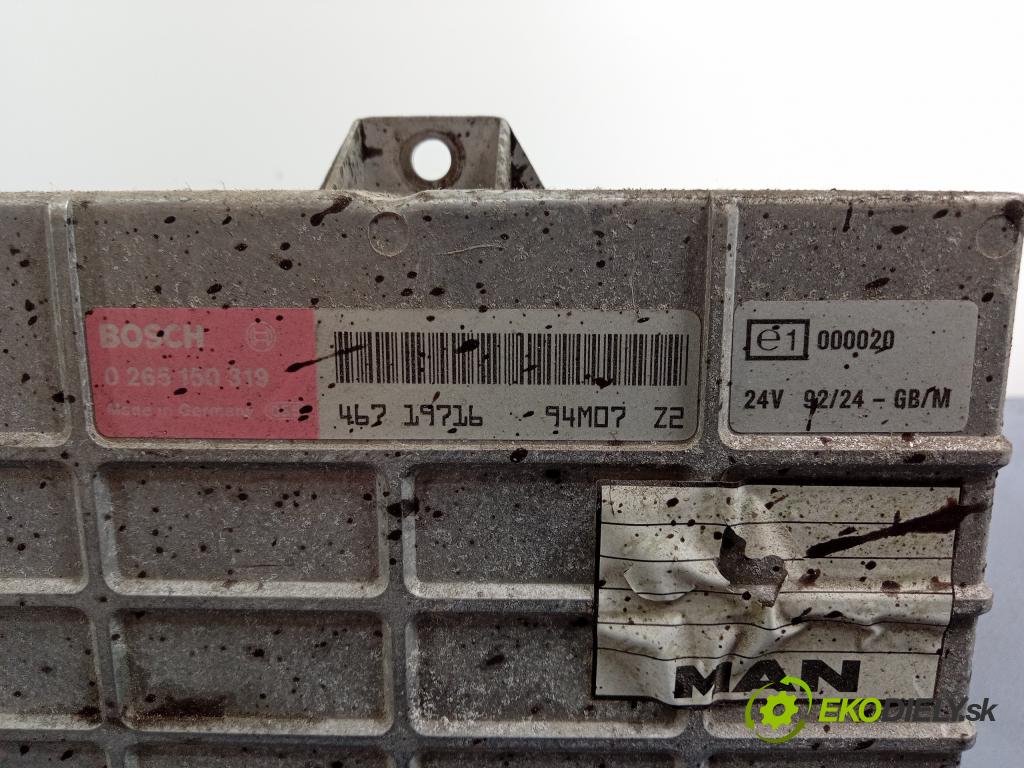 Man M02 1995 riadiaca jednotka Motor: 0265150319