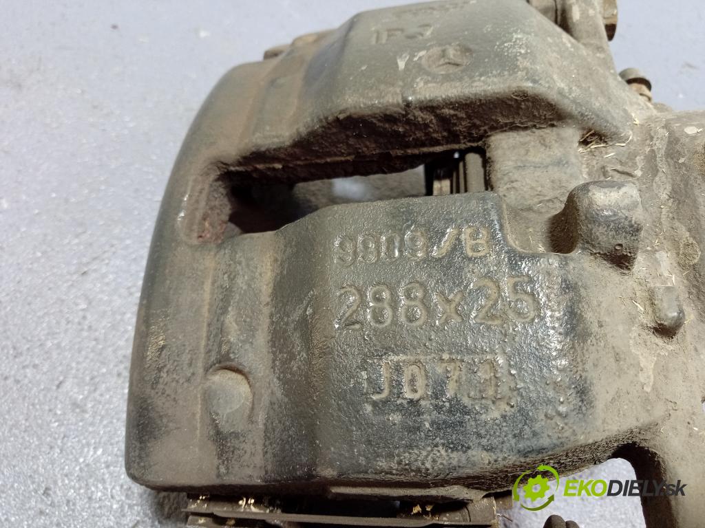 Mercedes B-klasa 2009 brzdič brzdový Predné Vľavo: 288X25