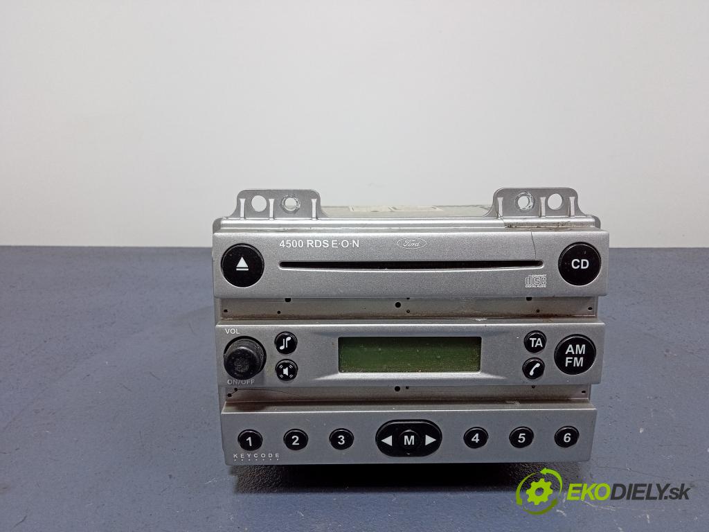 Ford Fusion 2005 Radio I Navigácia: 4S61-18C815-AB