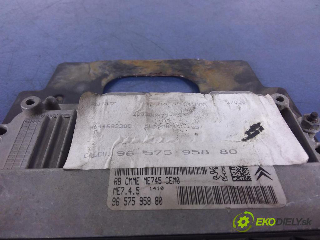 Citroen C4 2006 riadiaca jednotka Motor: 9657595880