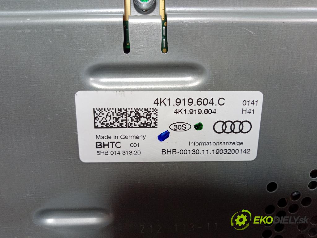 Audi A6 2020 Zobrazit: Rádio: / GPS 4K1919604C