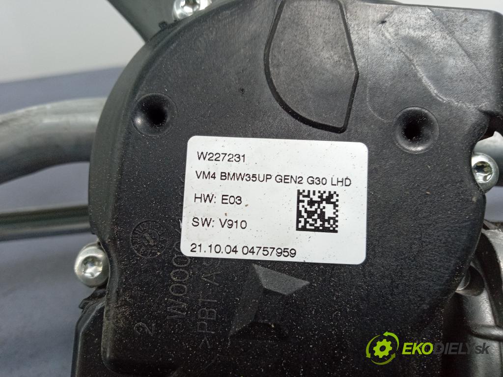 Bmw Seria 7 2021 mechanizmus motor: Stierače: Predné 9851351