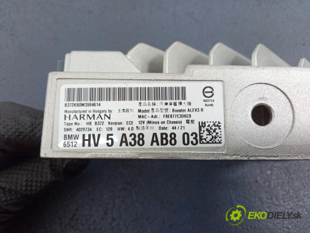 Bmw Seria 7 2021 Zesilovač: Rádio: Navigacia: 5A38AB8
