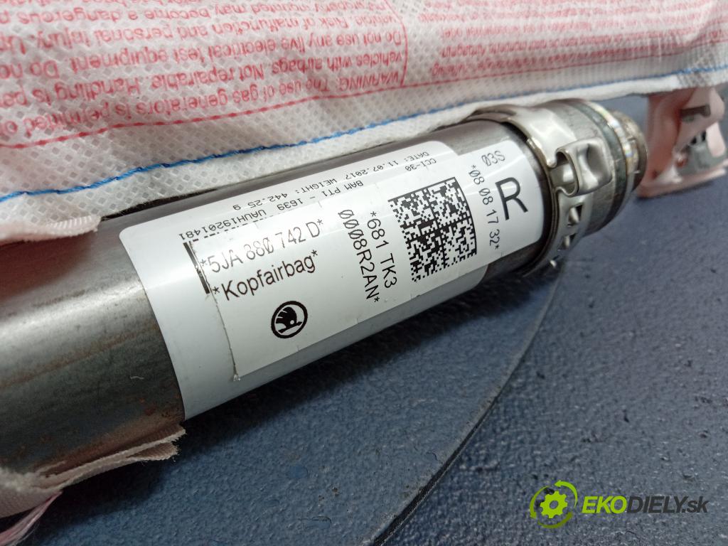 Skoda Rapid 2017 Airbag: clona x 5JA880742D