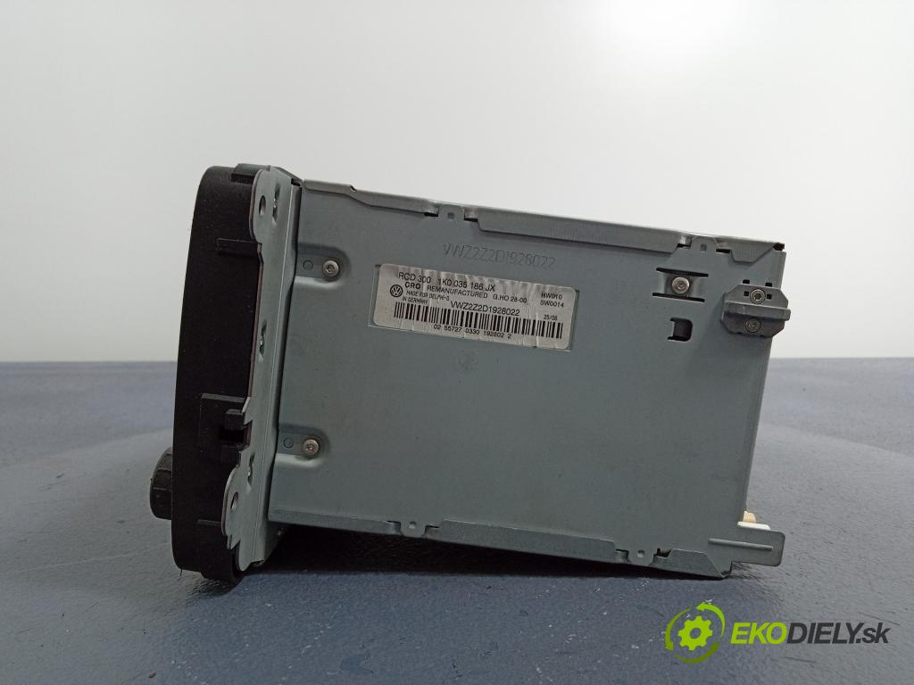 Vw Golf 2005 Radio I Navigácia: 1K0035186JX