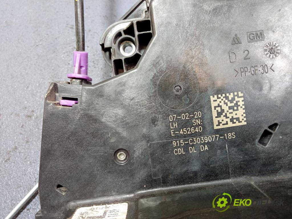 Opel Insignia 2020 zámek dveře Zad: Levý: C3039077