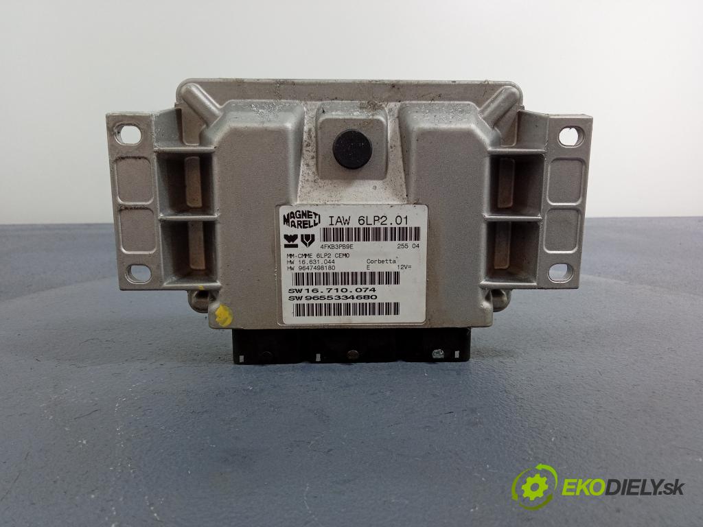 Peugeot 307 2005 riadiaca jednotka Motor: 9655334680