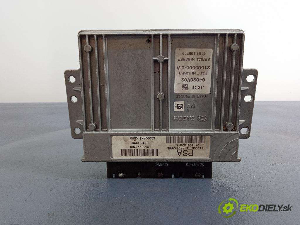 Peugeot 407 2005 riadiaca jednotka Motor: 9659562080