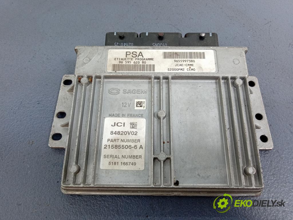 Peugeot 407 2005 riadiaca jednotka Motor: 9659562080