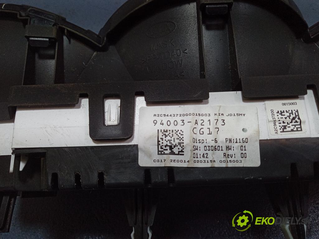 Kia Ceed 2015 prístrojovka/ budíky 94003-A2173
