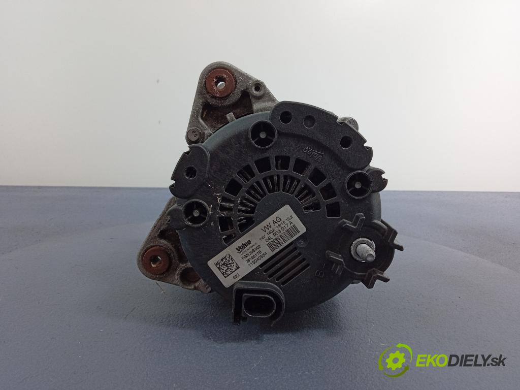 Audi A4 2015 Alternator 04L903017A