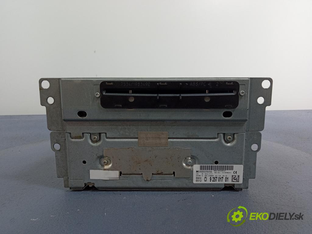 Bmw X3 2011 Radio I Navigácia: 9257017