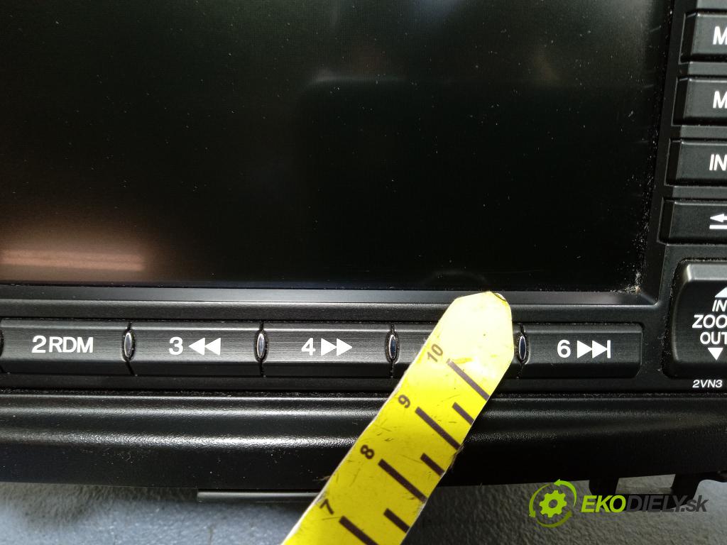 Honda Cr-v 2011 Radio I Navigácia: 39540-SWA-E050
