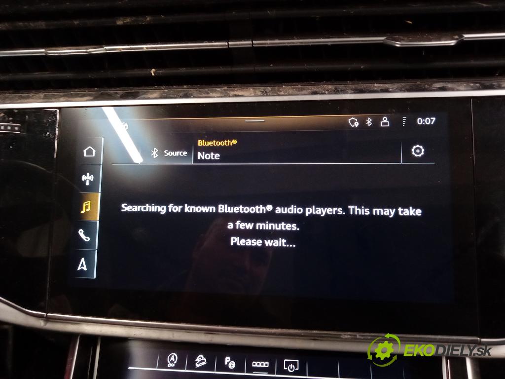Audi Q7 2021 Zobrazit: Rádio: / GPS 4M8919605M