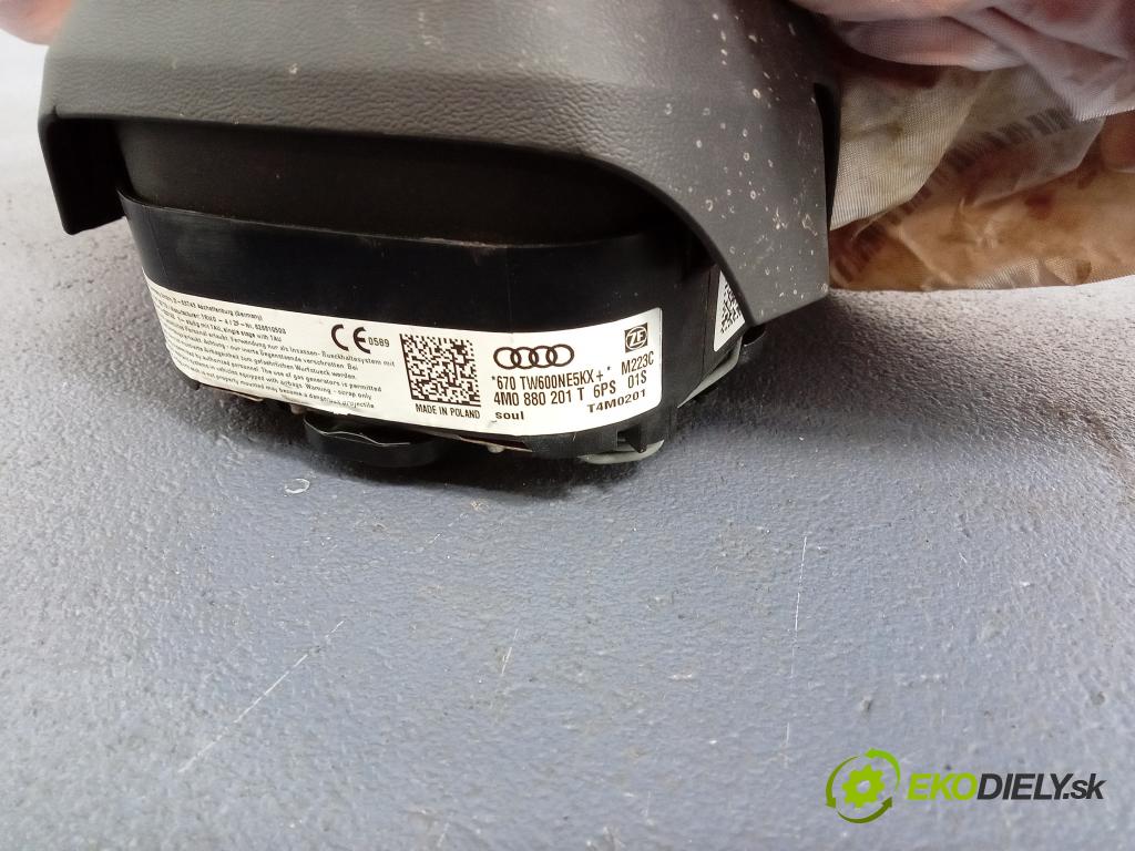 Audi Q7 2021 kokpit,pristrojová doska 4M8857001