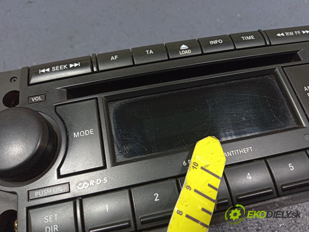 Chrysler Cruiser 2005 Radio I Navigácia: P05064065AE