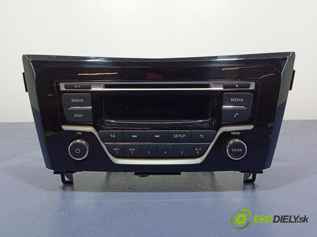 Nissan Qashqai 2017 Radio I Navigácia: 28185HV00A