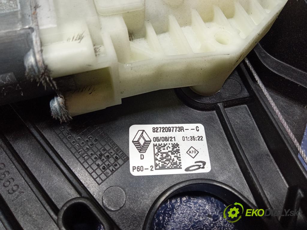 Renault Clio 2021 mechanismus stahování Sklenka: Zad: v pravo: 827209773R