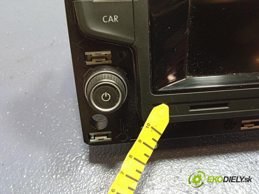Vw Golf 2016 Radio I Navigácia: 510035867C