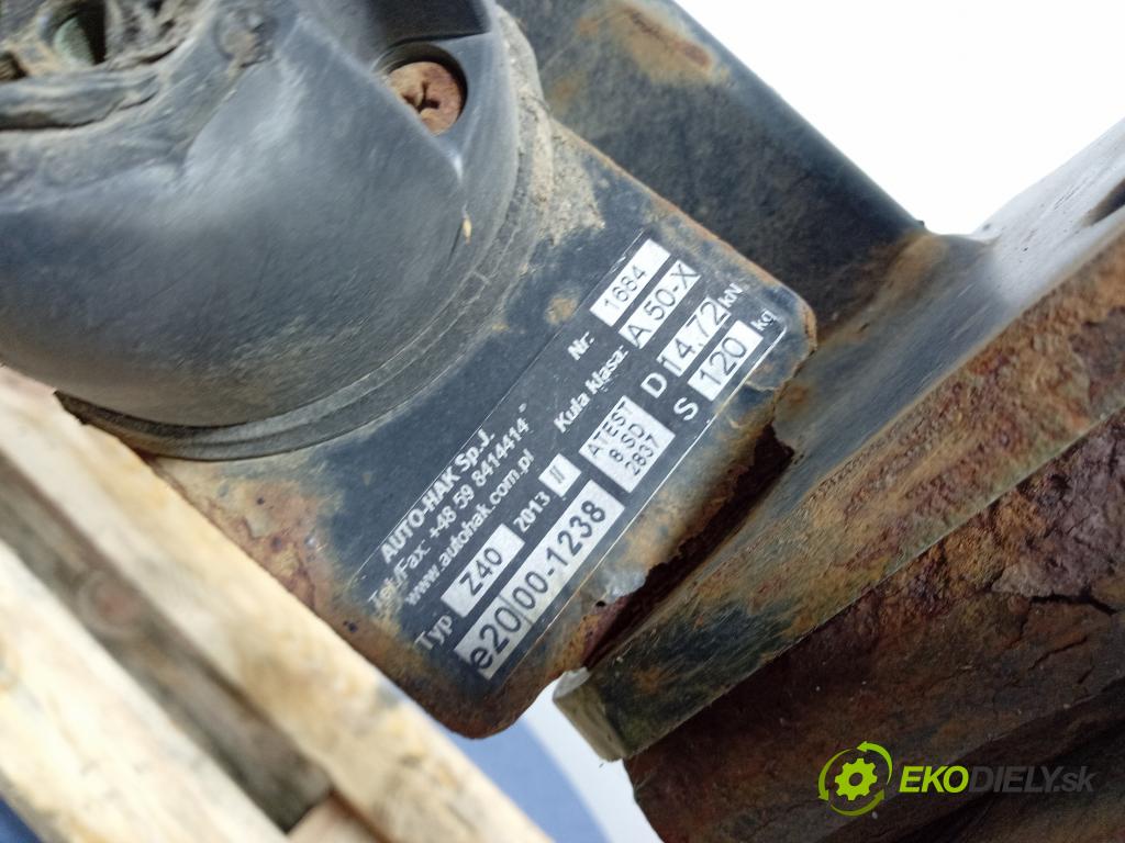 Mitsubishi L200 2012 oko Do Přívěsy Auto-Hak Z40