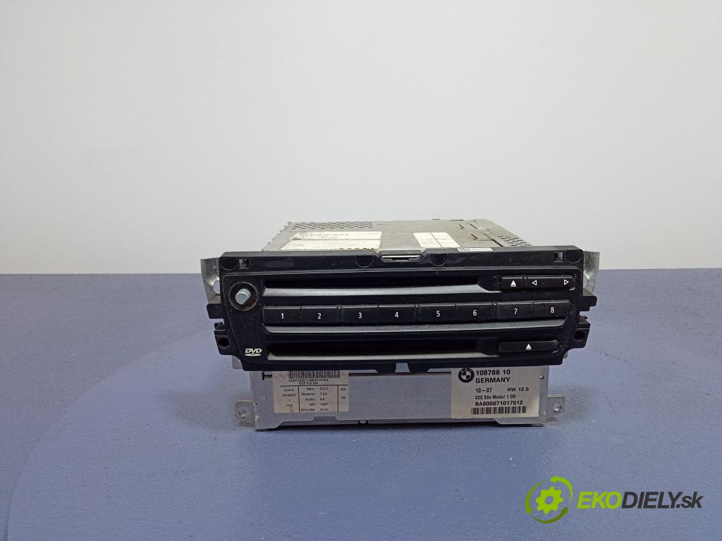 Bmw Seria 1 2007 Radio I Navigácia: 9170717