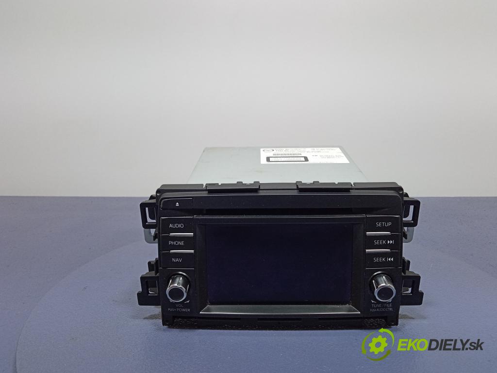 Mazda 6 2012 Radio I Navigácia: GHP966DV0A