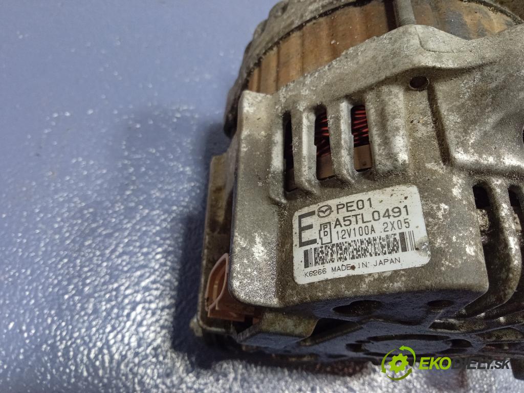 Mazda 6 2012 Alternator A5TL0491
