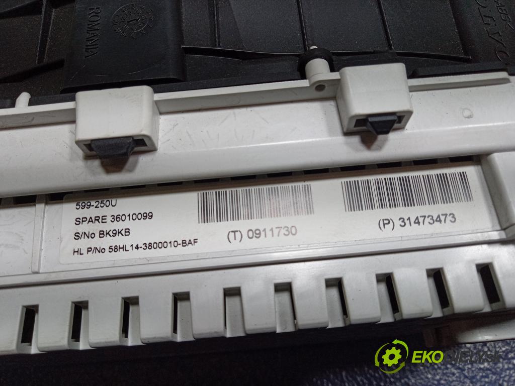Volvo S40/V40 2015 prístrojovka/ budíky 31473473