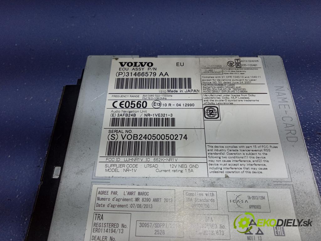 Volvo S40/V40 2015 Radio I Navigácia: 31466579
