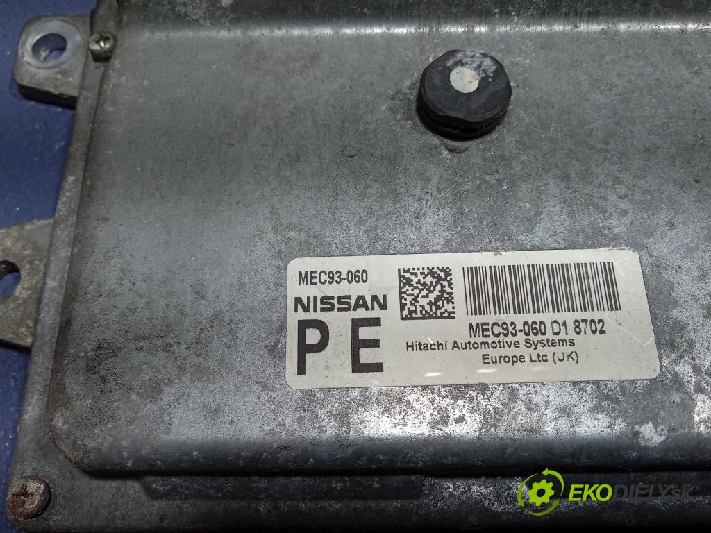 Nissan Note 2008 riadiaca jednotka Motor: MEC93-060