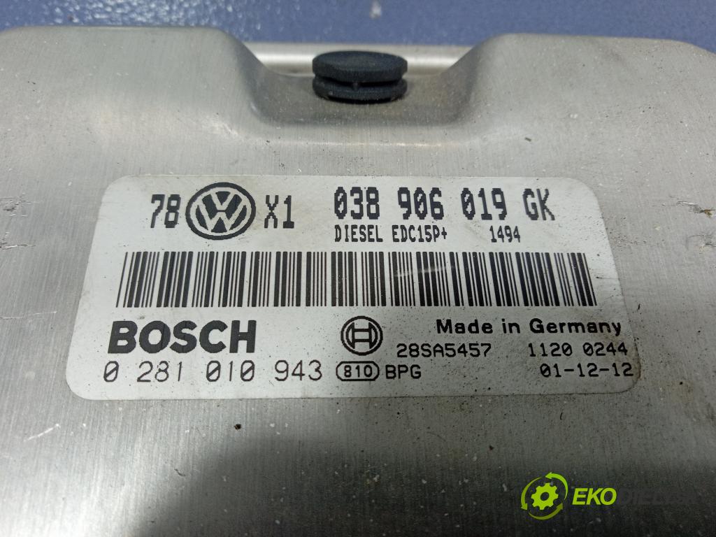 Vw Passat 2002 riadiaca jednotka Motor: 0281010943