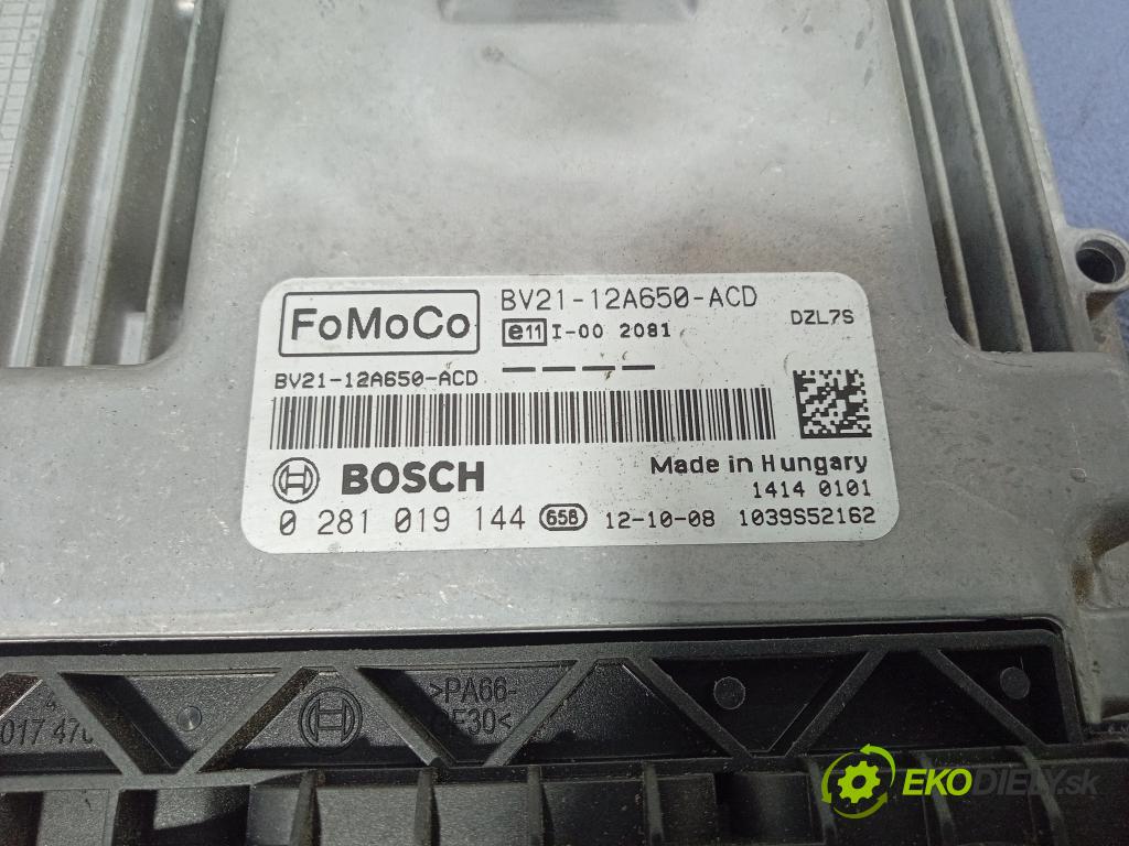 Ford Fiesta 2012 riadiaca jednotka Motor: 0281019144