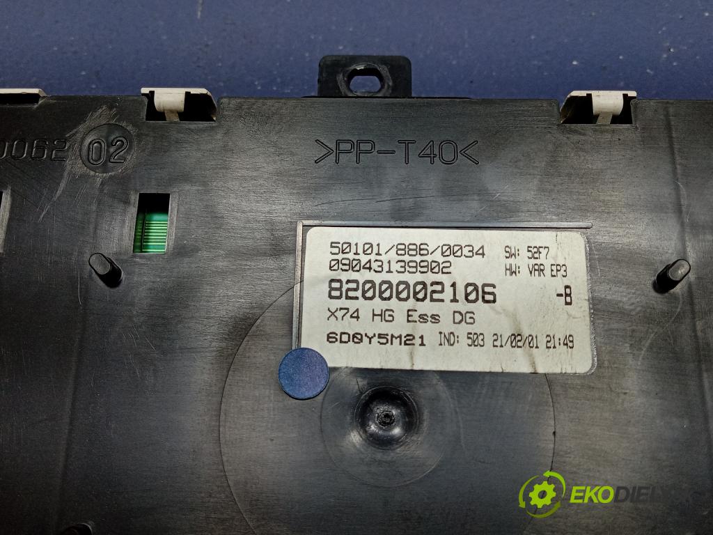 Renault Laguna 2001 riadiaca jednotka Motor: 8200045893