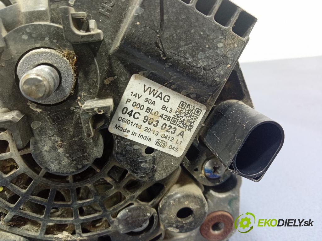 Skoda Citigo 2016 Alternator 04C903023A