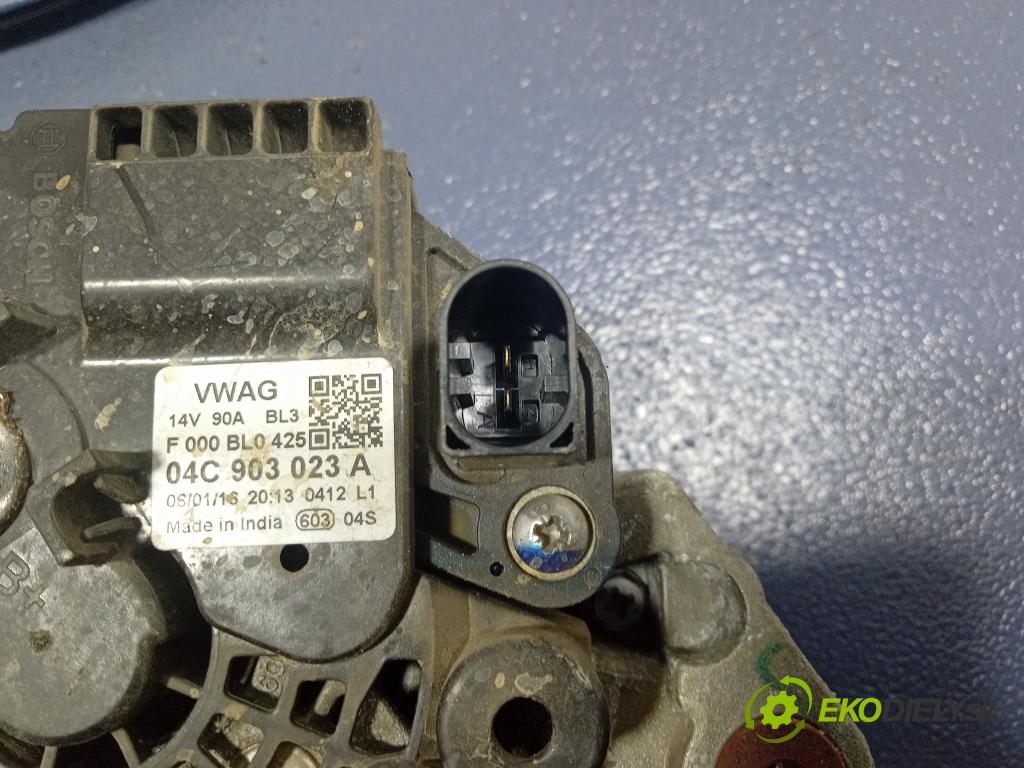 Skoda Citigo 2016 Alternator 04C903023A