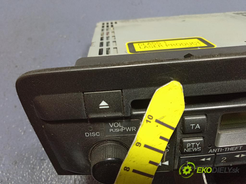 Honda Civic 2003 Radio I Navigácia: 39101-S6A-G810