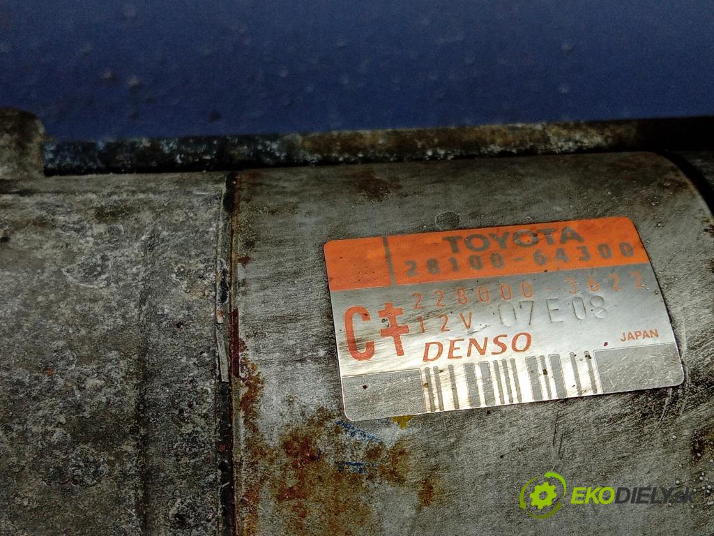 Toyota Rav4 2003 štartér 28100-64300