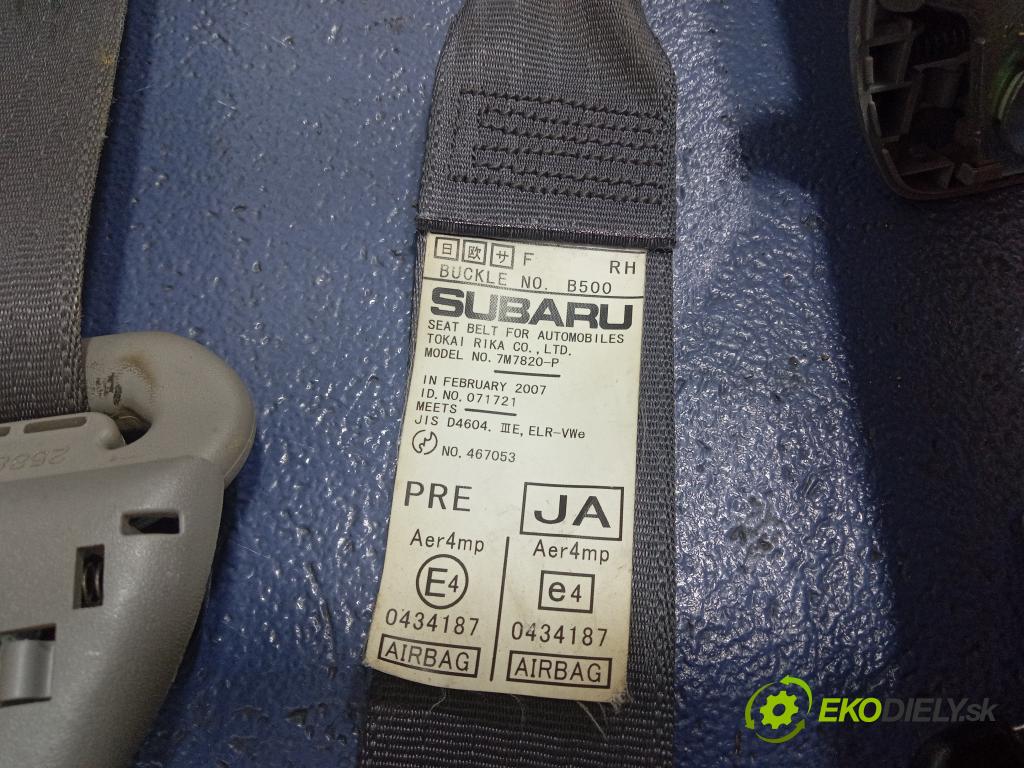 Subaru Forester 2007 kokpit,pristrojová doska 98221SA140