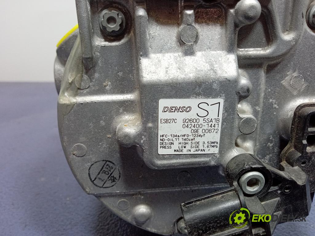 Nissan Leaf 0 Kompresor: Klimatizácia: 926005SA1B